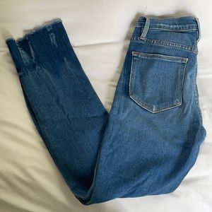 Frame Size 25 Le High Straight Jeans